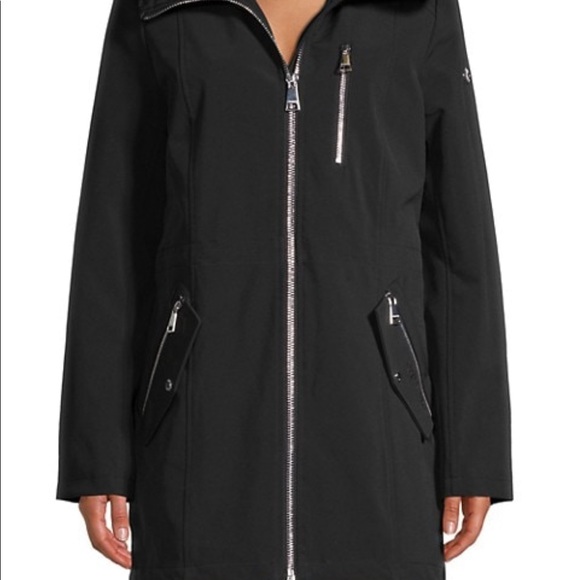 Calvin Klein Hooded Raincoat - Picture 1 of 4